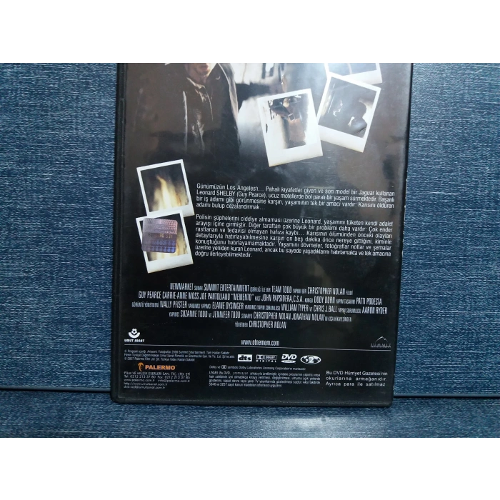 AKIL DEFTERİ MEMENTO DVD FİLM