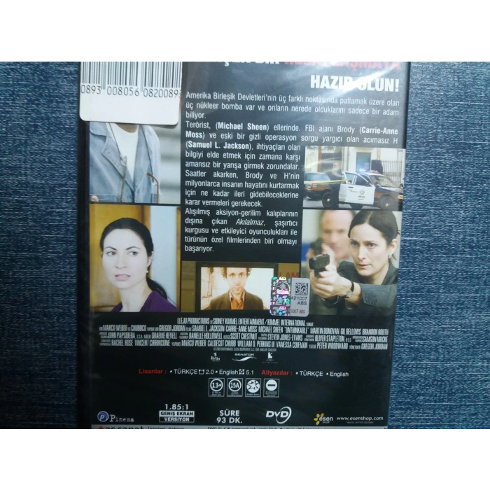 AKILALMAZ DVD FİLM (SIFIR)