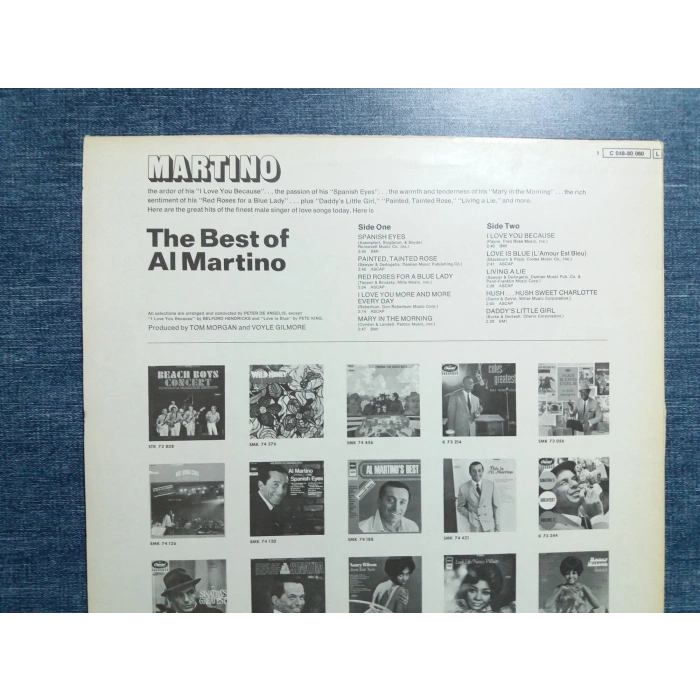 AL MARTINO BEST OF MUSIC LP