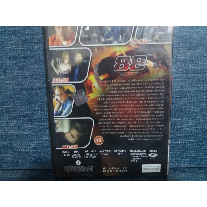 AL PACINO 88 DAKİKA DVD FİLM (SIFIR)