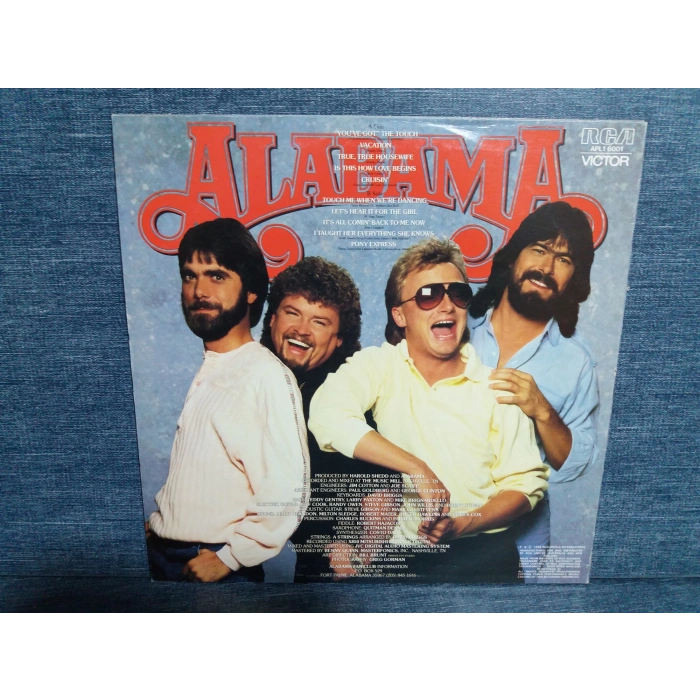 ALABAMA THE TOUCH MUSIC LP