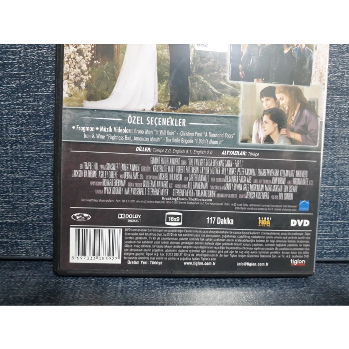 ALACAKARANLIK ŞAFAK VAKTİ DVD FİLM