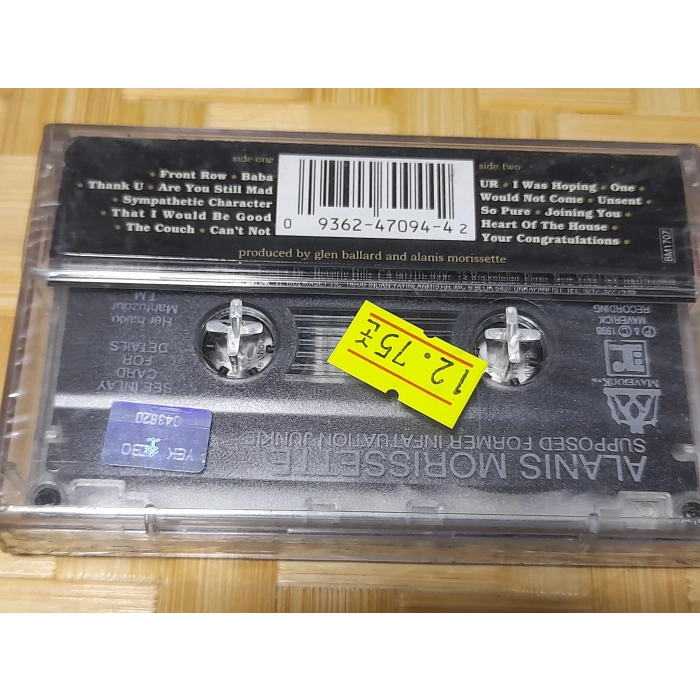 ALANIS MORISSETTE SUPPOSED FORMER MÜZİK KASET