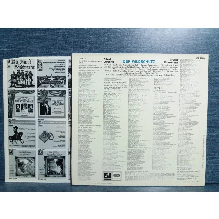 ALBERT LORTZING LP ALBUM