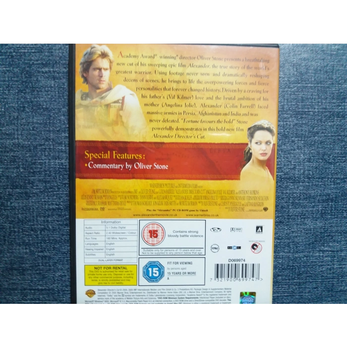 ALEXANDER DIRECTOR CUTS DVD (İNGİLİZCE)
