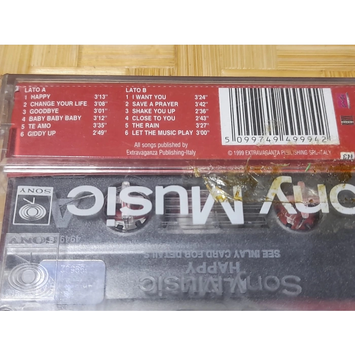 ALEXIA HAPPY MÜZİK KASET