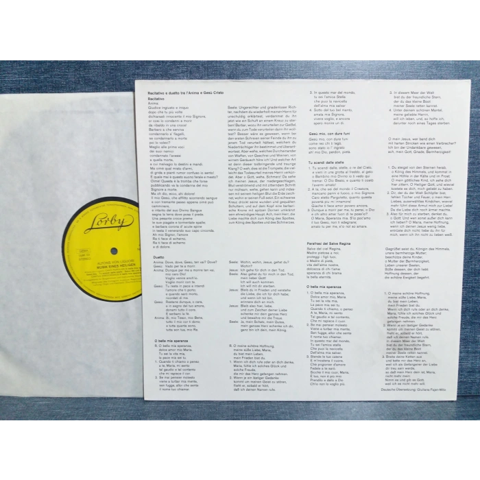 ALFONS VON LIGUORI MUSIC LP