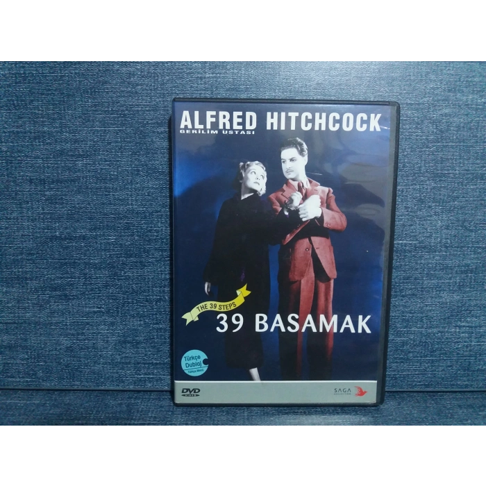 ALFRED HITCHCOCK 39 BASAMAK DVD FİLM