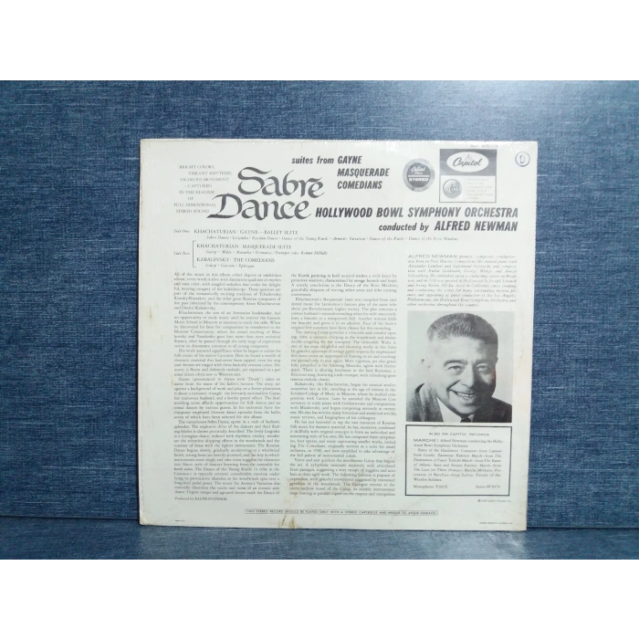 ALFRED NEWMAN SABRE DANCE MUSIC LP