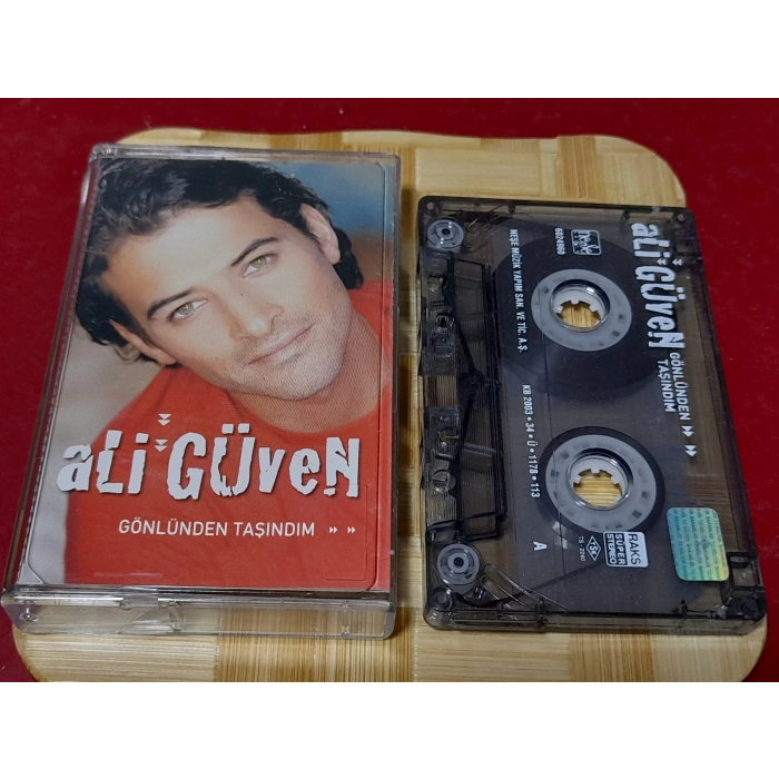 ALİ GÜVEN GÖNLÜNDEN TAŞINDIM MÜZİK KASET