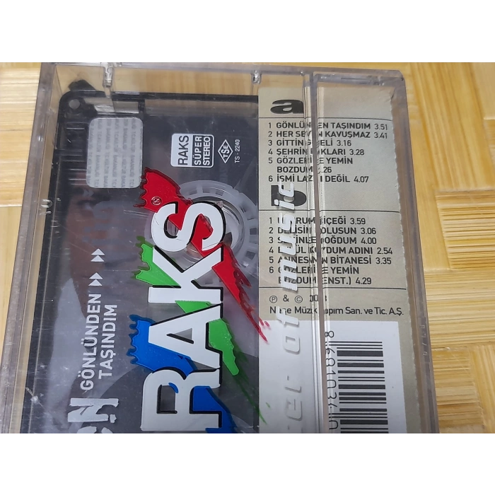 ALİ GÜVEN GÖNLÜNDEN TAŞINDIM MÜZİK KASET