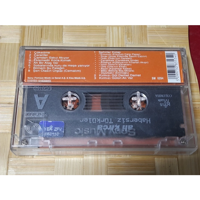 ALİ KIRCA HABERSİZ TÜRKÜLER MÜZİK KASET