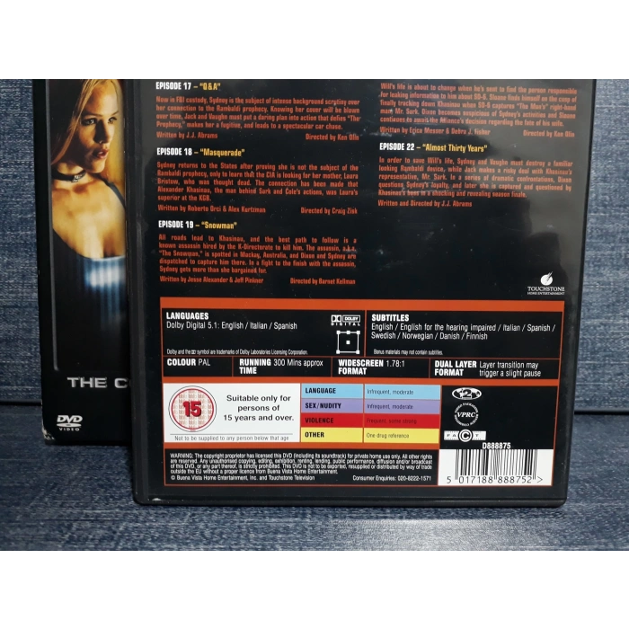 ALIAS 1.SEASON DVD FİLM BOX SET (İNGİLİZCE-6 DISK)