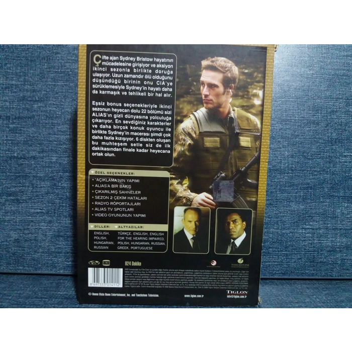 ALIAS 2.SEZON DVD FİLM BOX SET (6 DISK)