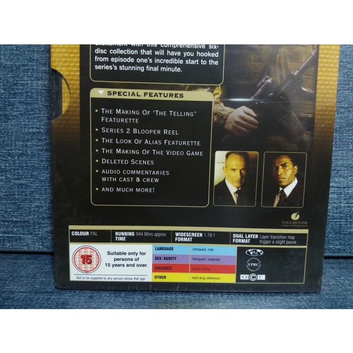 ALIAS SECOND SERIES DVD FİLM (İNGİLİZCE-SIFIR 6 DISK)