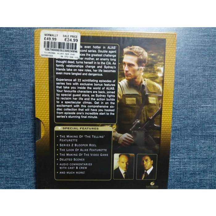 ALIAS SECOND SERIES DVD FİLM (İNGİLİZCE-SIFIR 6 DISK)