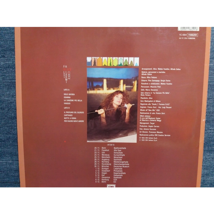 ALICE FALSI ALARMI MUSIC LP