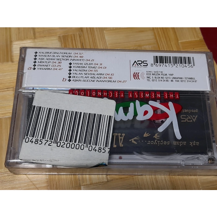 ALİÇO AŞK ADAM SEÇİYOR MÜZİK KASET