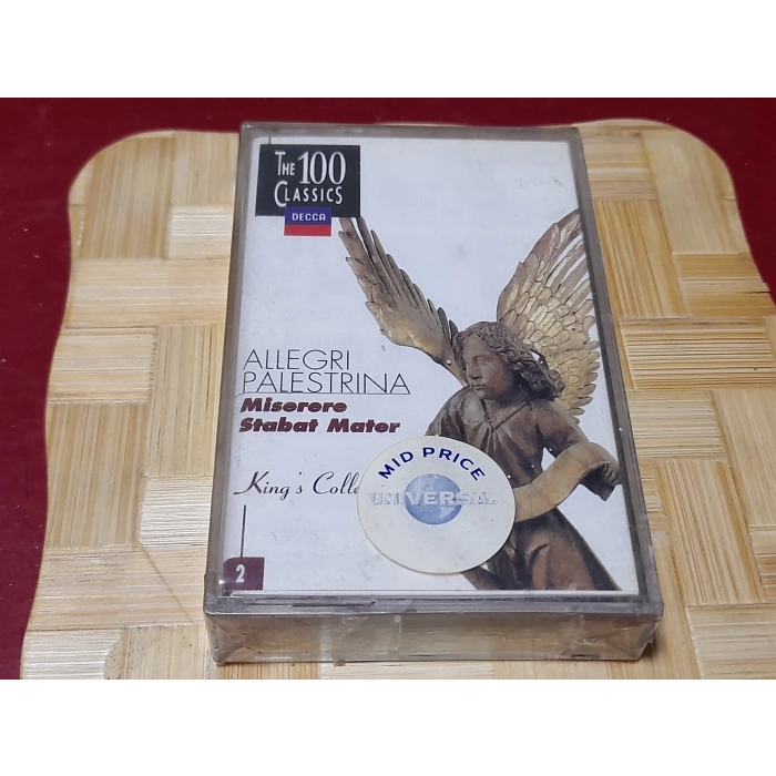 ALLEGRI PALESTRINA  MÜZİK KASET