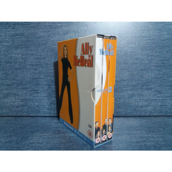ALLY McBEAL 2. SEASON PART.2 DVD FİLM BOX (İNGİLİZCE-3 DISK)