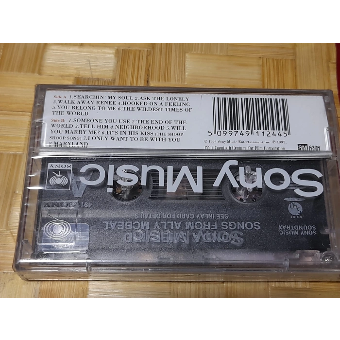 ALLY McBEAL FEAT VONDA SHEPARD MÜZİK KASET