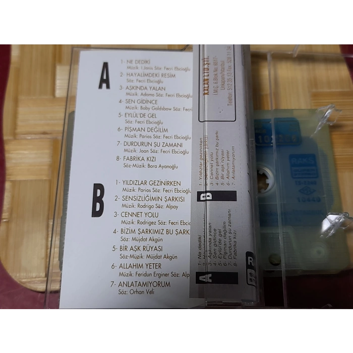 ALPAY ANILARLA MÜZİK KASET