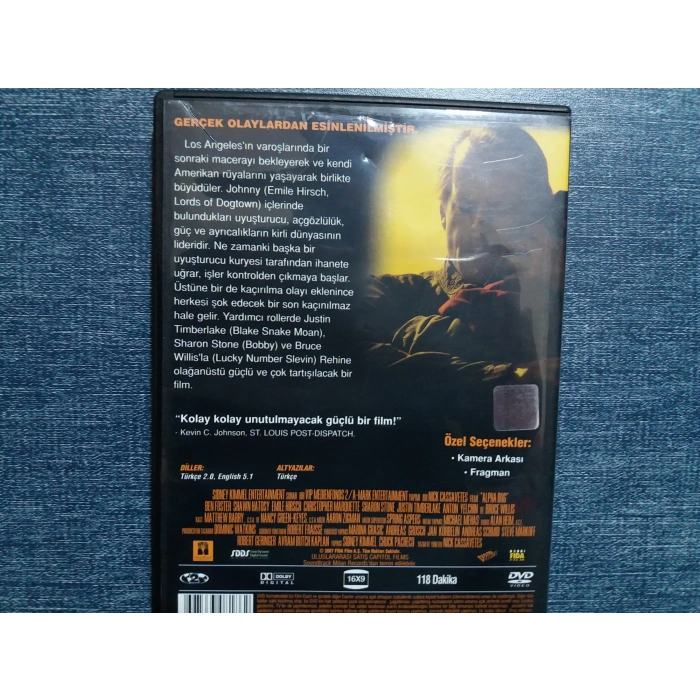 ALPHA DOG JUSTIN TIMBERLAKE REHINE DVD FİLM