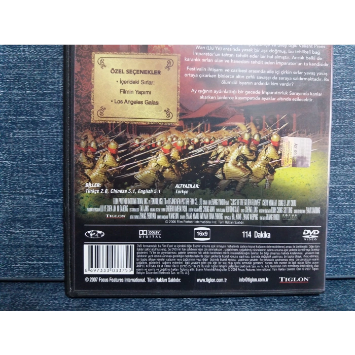 ALTIN ÇİÇEĞİN LANETİ DVD FİLM