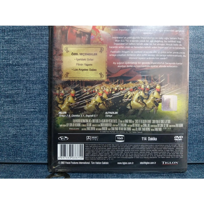 ALTIN ÇİÇEĞİN LANETİ DVD FİLM (SIFIR)