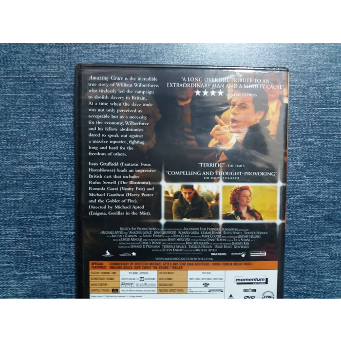 AMAZING GRACE DVD FİLM (İngilizce-Sıfır)