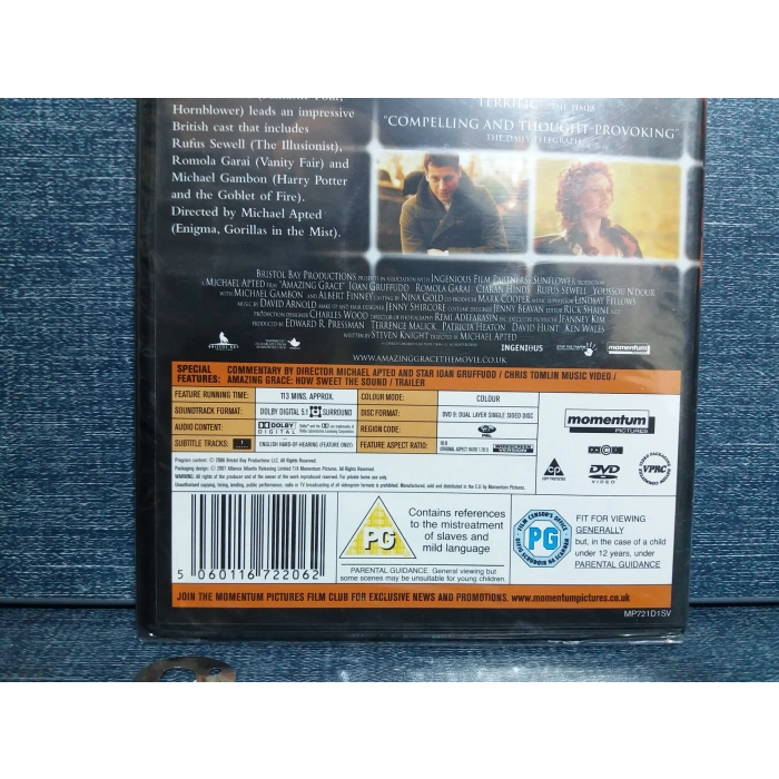 AMAZING GRACE DVD FİLM (İngilizce-Sıfır)