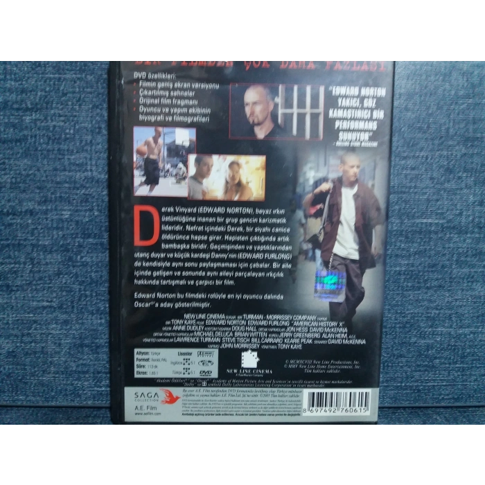 AMERICAN HISTORY X DVD FİLM