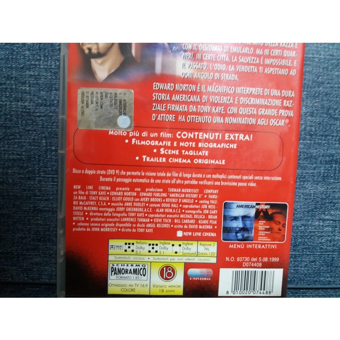 AMERICAN HISTORY X DVD FİLM (İNGİLİZCE)