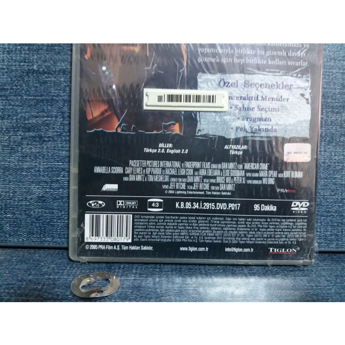 AMERİKAN SUÇU DVD FİLM (SIFIR)