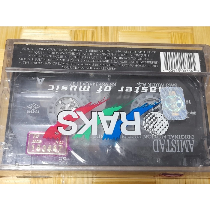 AMISTAD BY JOHN WILLIAMS SOUNDTRACK FILM MÜZİK KASET