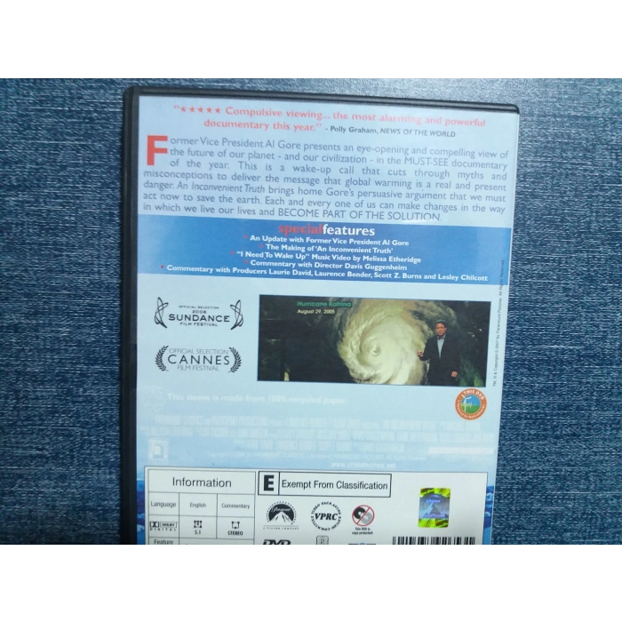AN INCONVENIENT TRUTH DVD (İNGİLİZCE)
