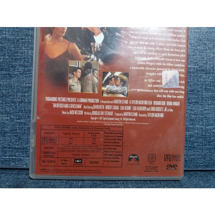 AN OFFICER AND A GENTLEMAN DVD FİLM