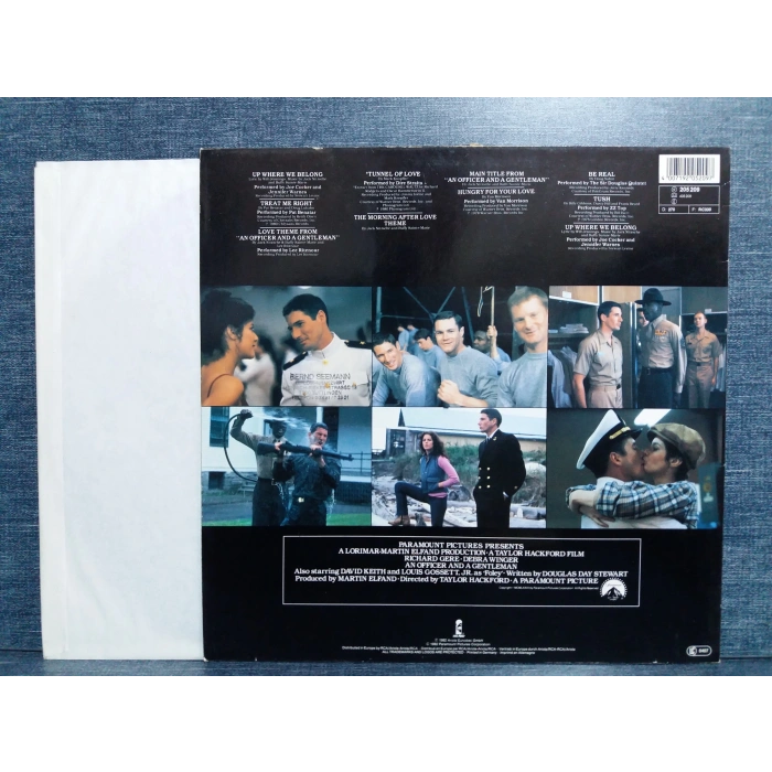 AN OFFICER AND A GENTLEMAN SOUNDTRACK LP