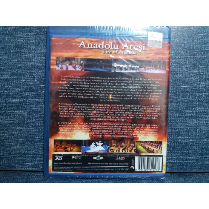 ANADOLU ATEŞİ FİLM BLURAY (SIFIR)