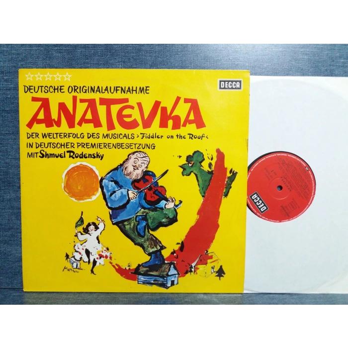ANATEVKA MUSICAL SOUNDTRACK MUSIC LP