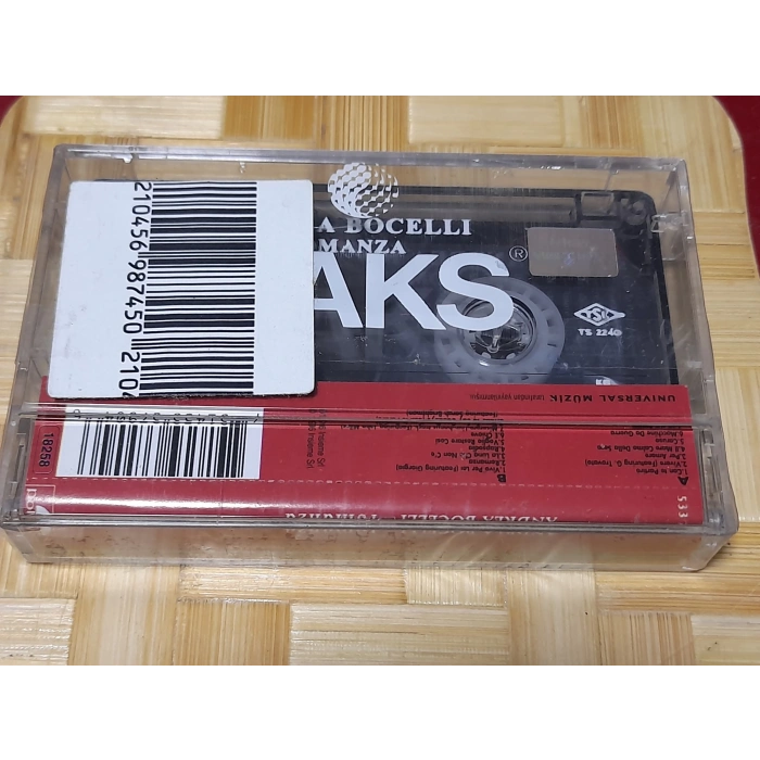 ANDREA BOCELLI ROMANZA MÜZİK KASET