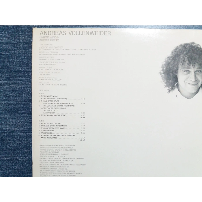 ANDREAS VOLLENWEIDER WHITE WINDS LP