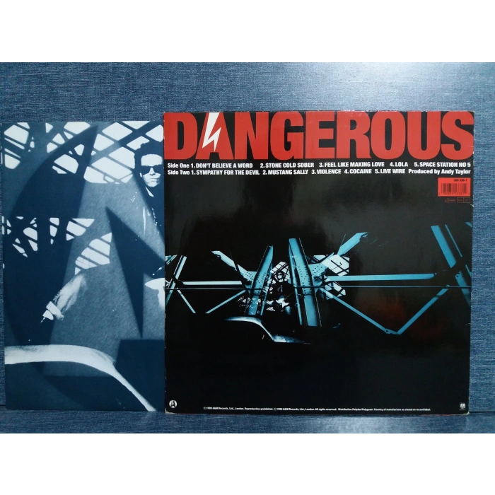 ANDY TAYLOR DANGEROUS MUSIC LP