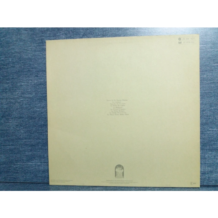 ANGELO BRANDUARDI LA PULCE LP