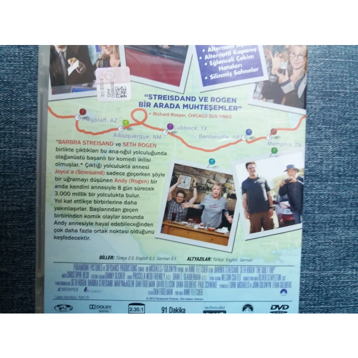 ANNEMLE YOLLARDA BARBRA STREISAND DVD FİLM