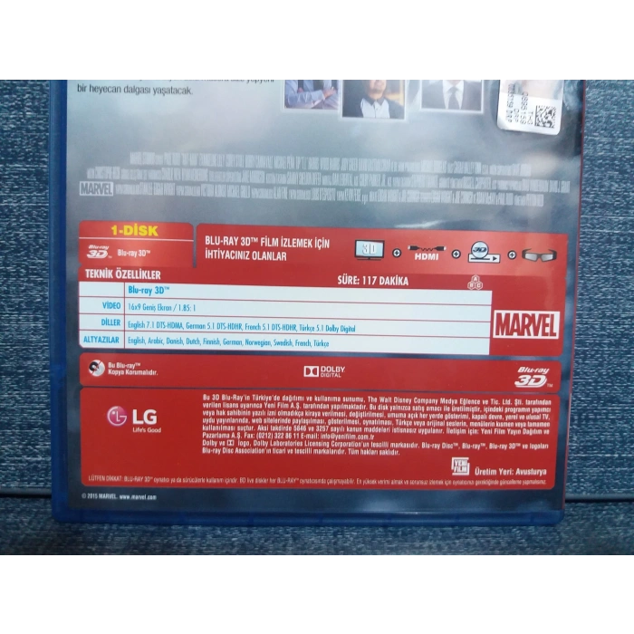 ANT-MAN BLURAY  FİLM BLURAY