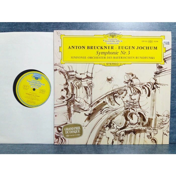 ANTON BRUCKNER SYMPHONY Nr.3 EUGEN JOCHUM LP