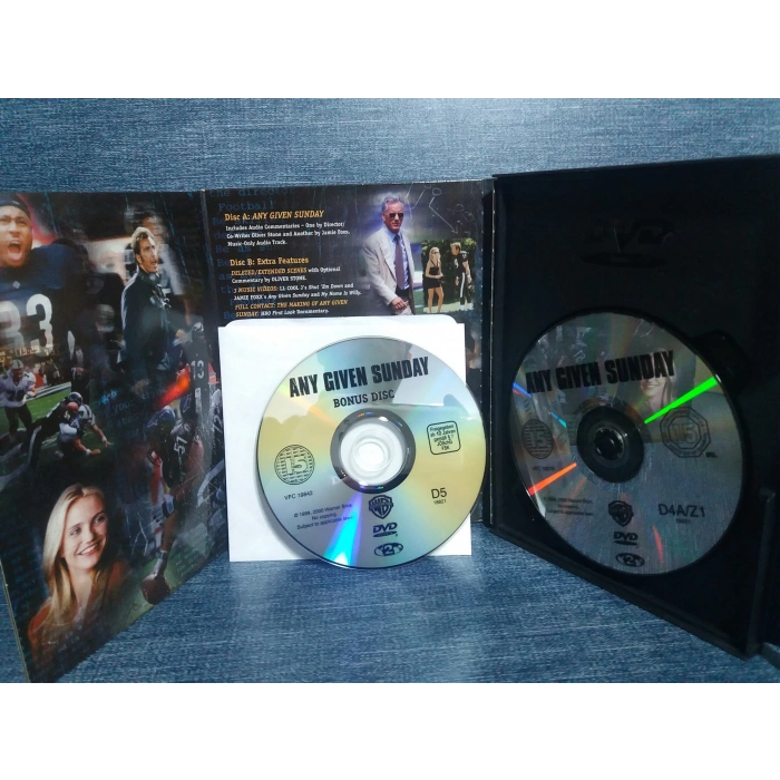 ANY GIVEN SUNDAY DVD FİLM (Snapcase-İNGİLİZCE) 2 DISK