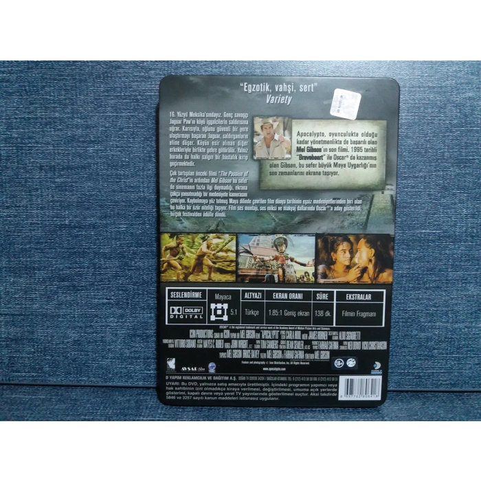 APOCALYPTO MEL GIBSON DVD FİLM (METAL KUTU)