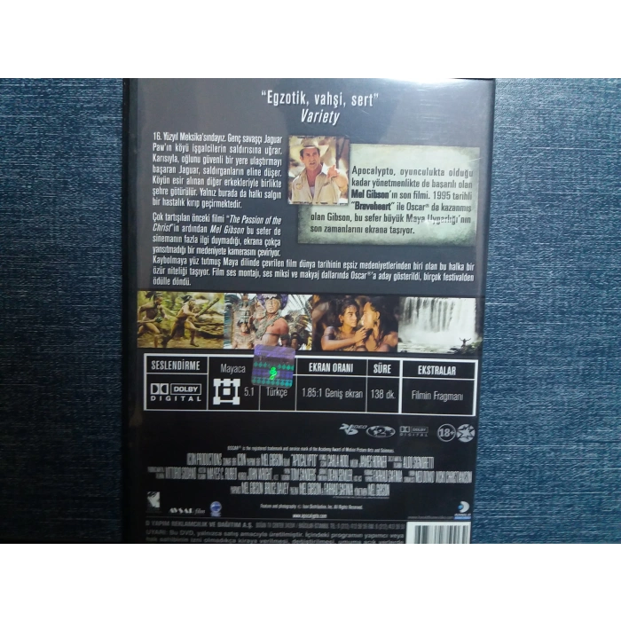 APOCALYPTO MEL GIBSON FİLM DVD